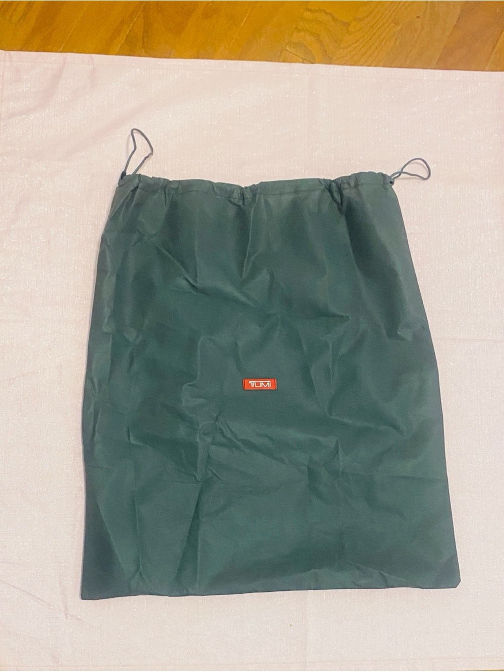 Tumi Dark Gray Drawstring Dust Bag for Luggage 21x25